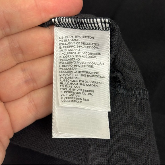 The North Face Black Outerlands Funnel Neck Waffle Knit Shirt Large - Picture 7 of 9